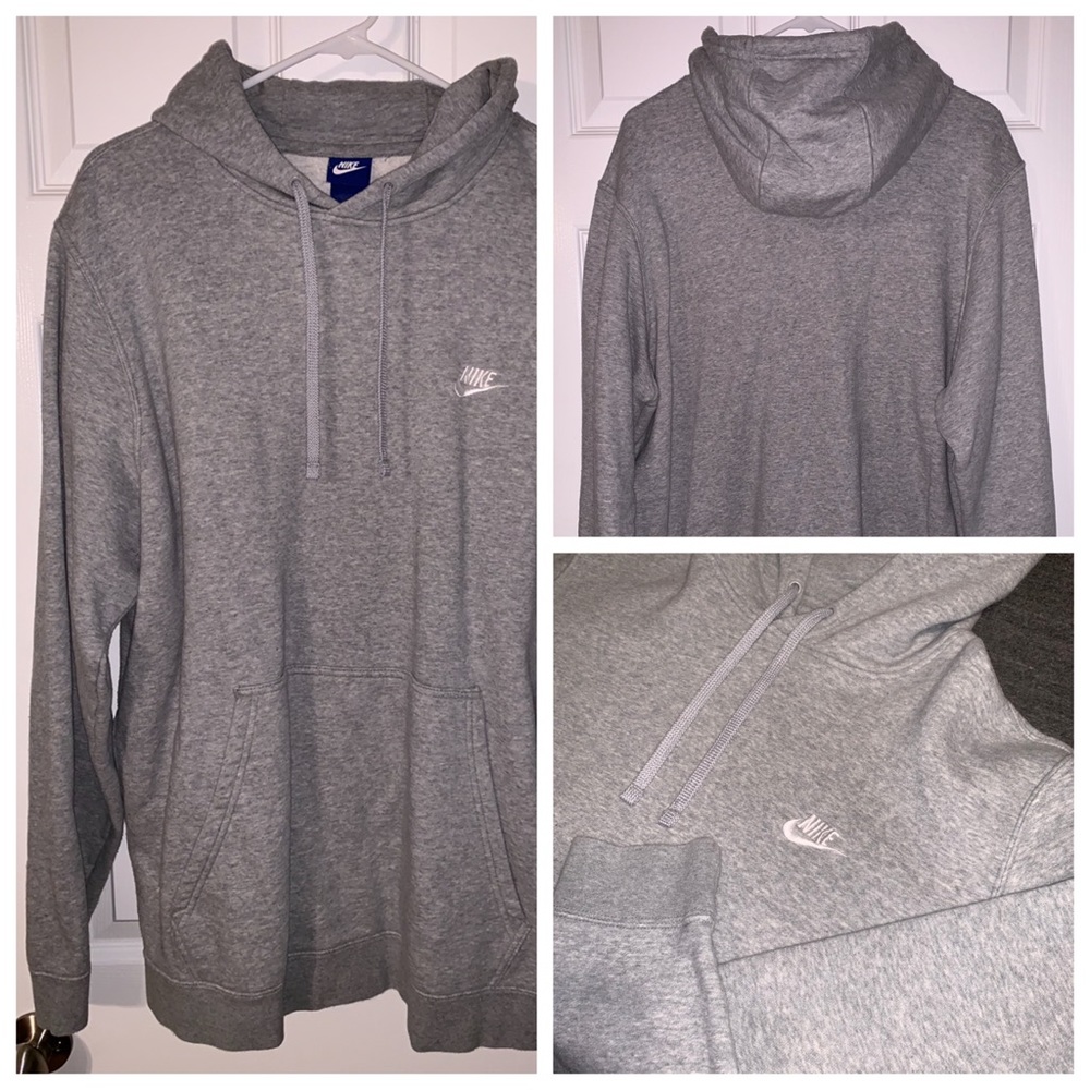 Gray Nike Hoodie - 2017